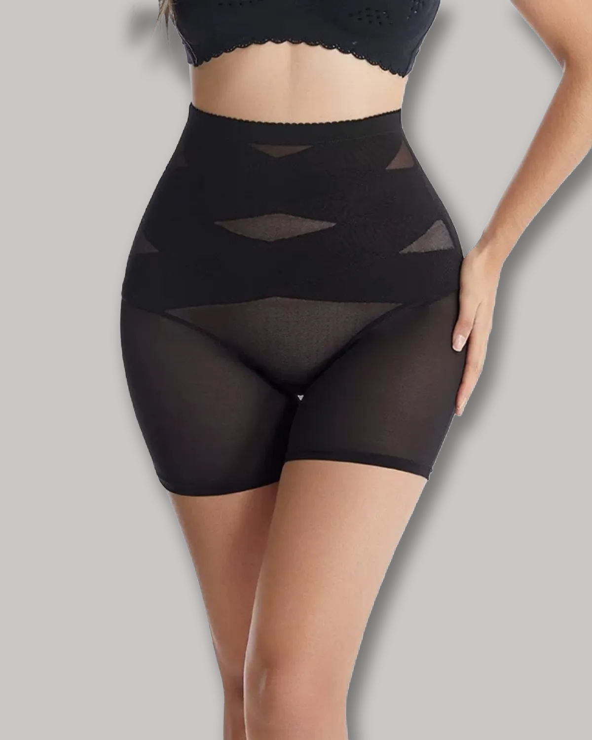 Comfort High Waisted Body Shaper Shorts Seamless no Rolling Thigh Slimmer