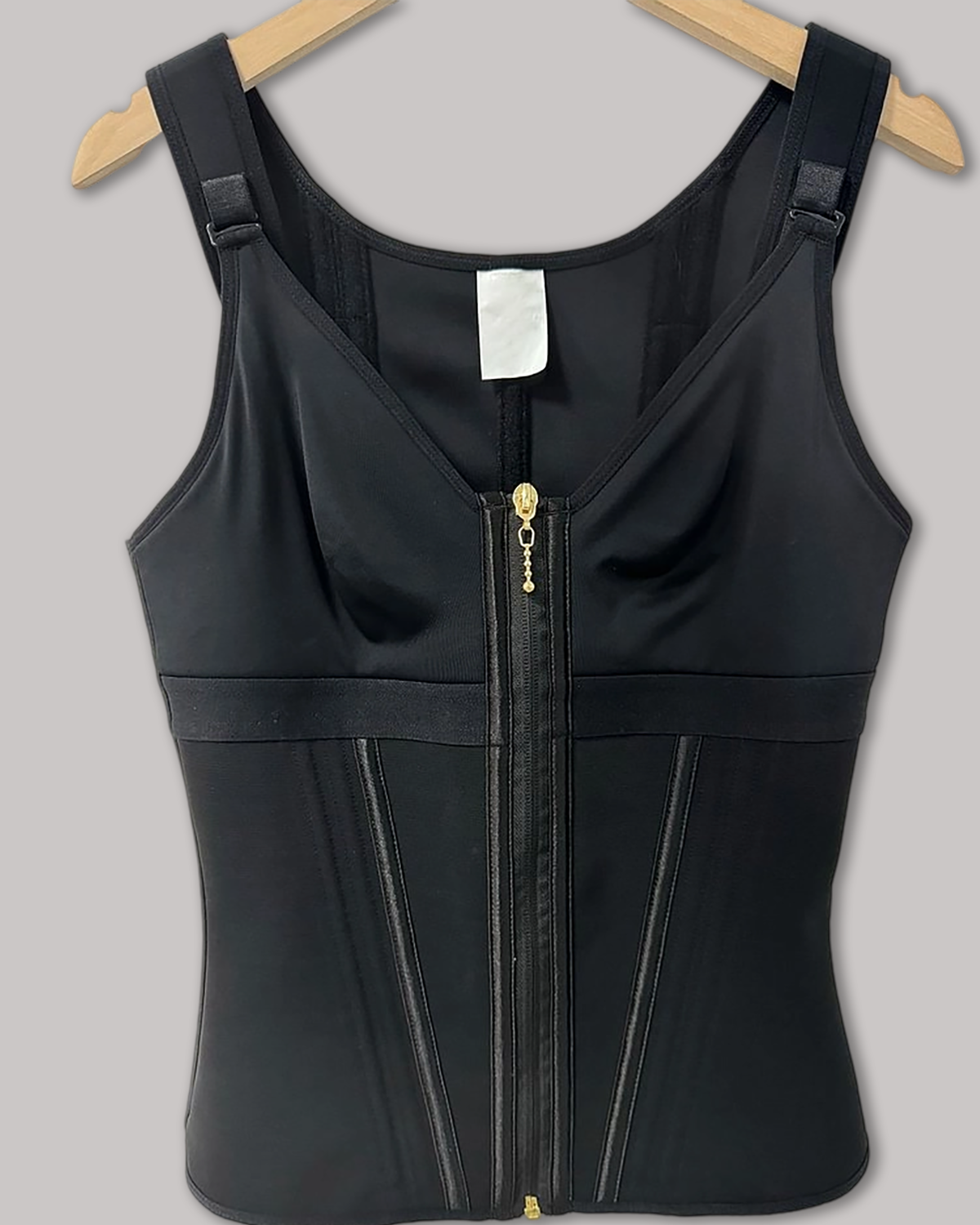 Extreme Latex Corset Waist Vest With Bra