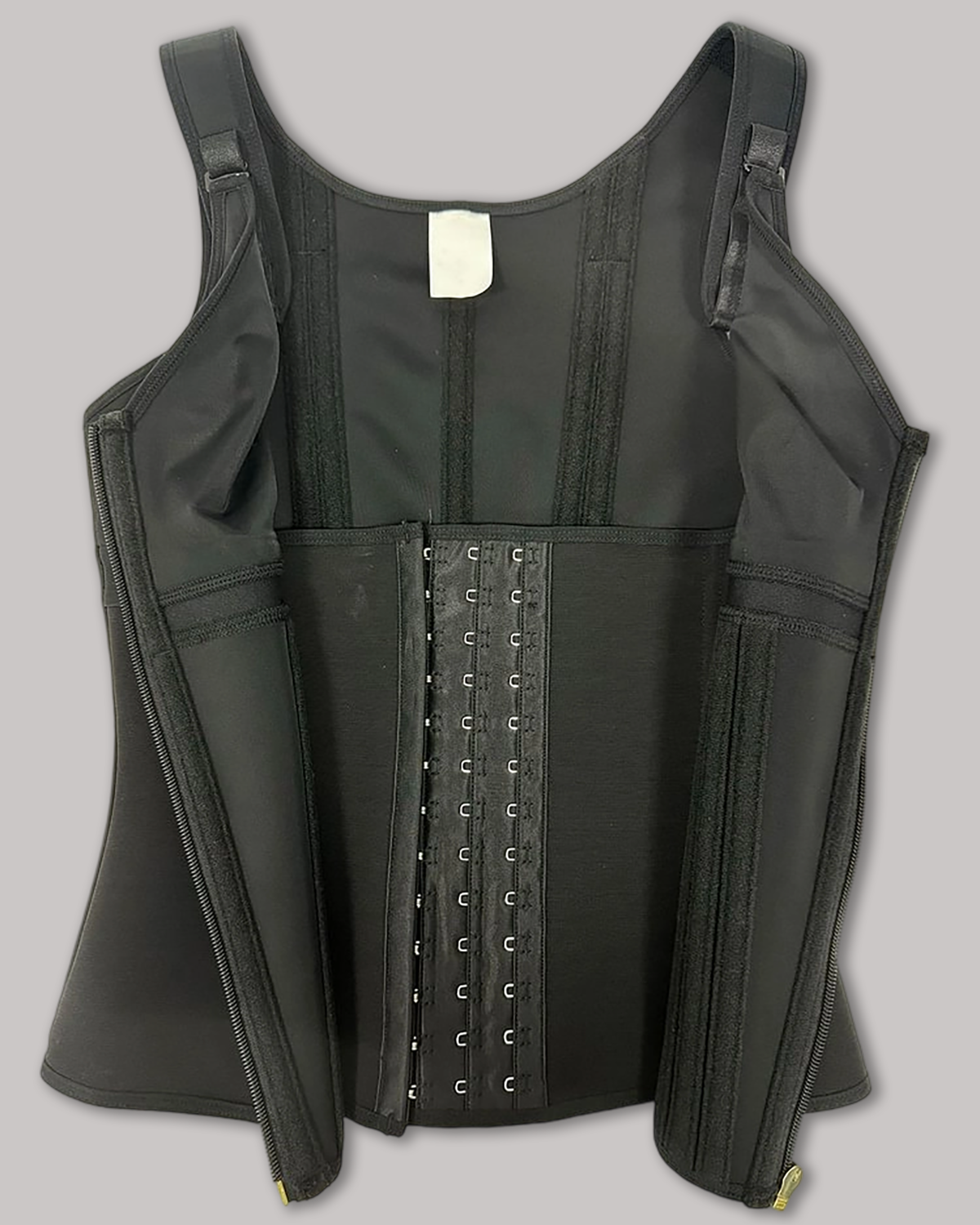 Extreme Latex Corset Waist Vest With Bra