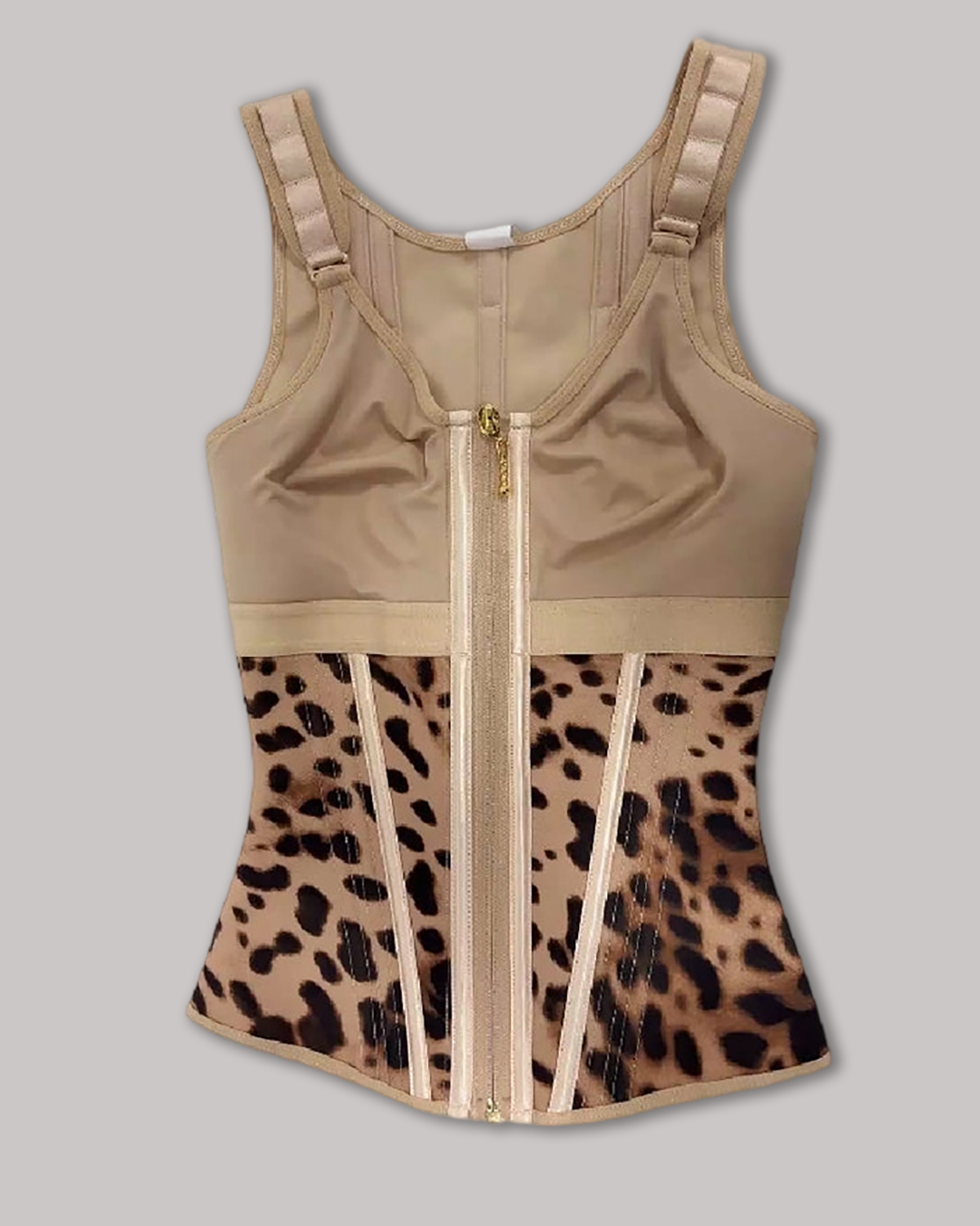 Extreme Latex Corset Waist Vest With Bra