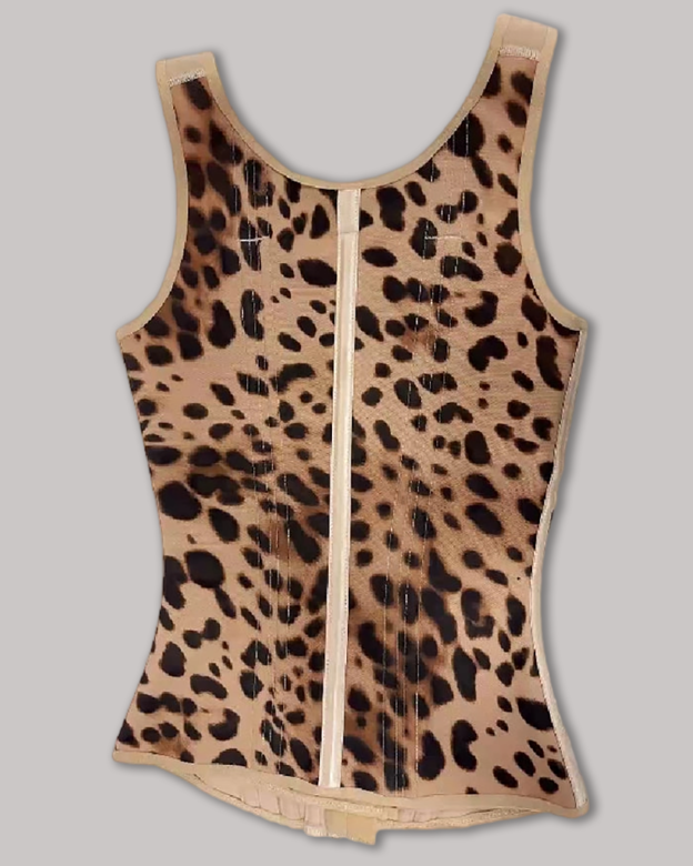 Extreme Latex Corset Waist Vest With Bra