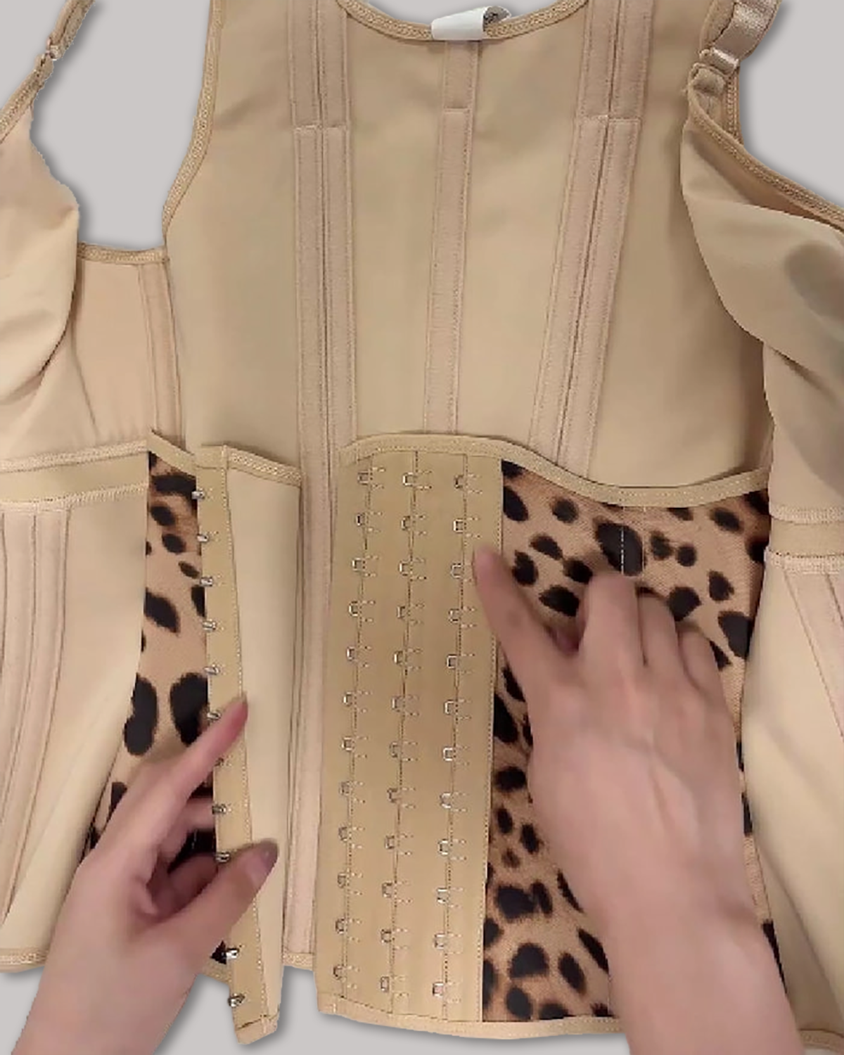 Extreme Latex Corset Waist Vest With Bra