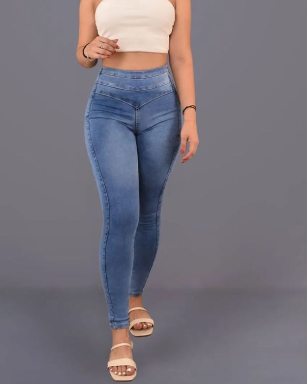High Rise Skinny Peach Hip High Waist Jeans (Pre-Sale)