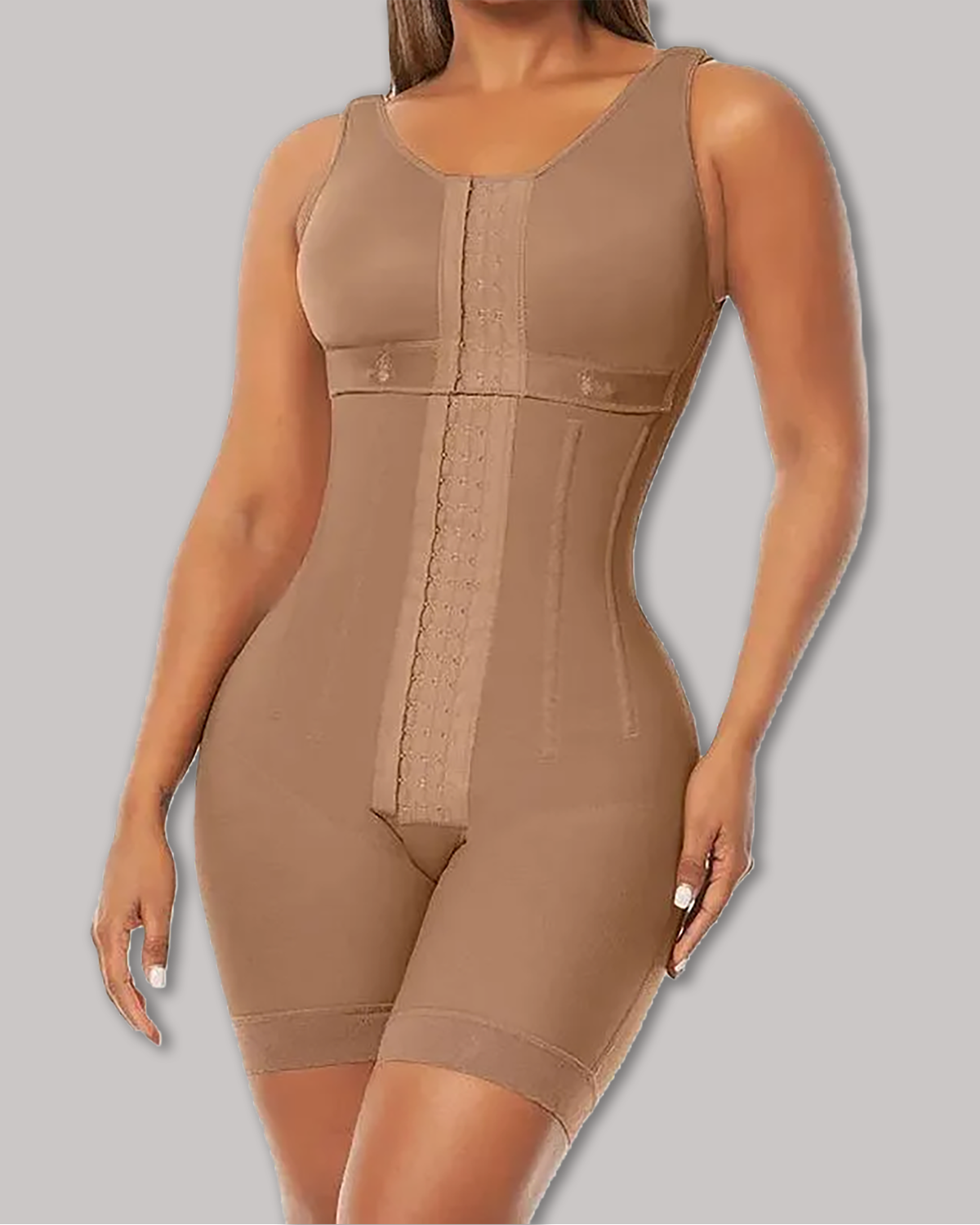 Women's Chest-Packed Body Shaper Postpartum Fajas-Curvy-Faja