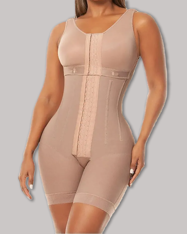 Women's Chest-Packed Body Shaper Postpartum Fajas-Curvy-Faja