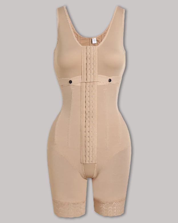 Women's Chest-Packed Body Shaper Postpartum Fajas-Curvy-Faja