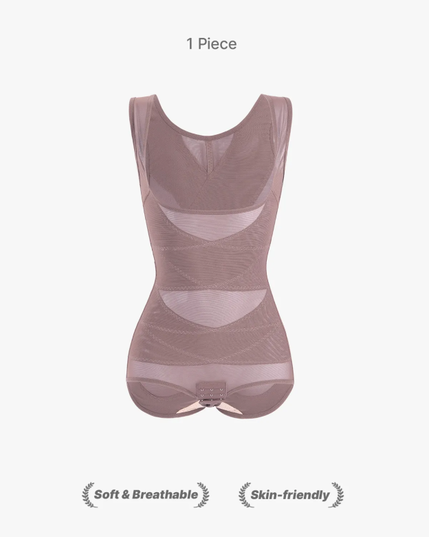 Mesh Tummy Tuck Body Triangle Shapewear