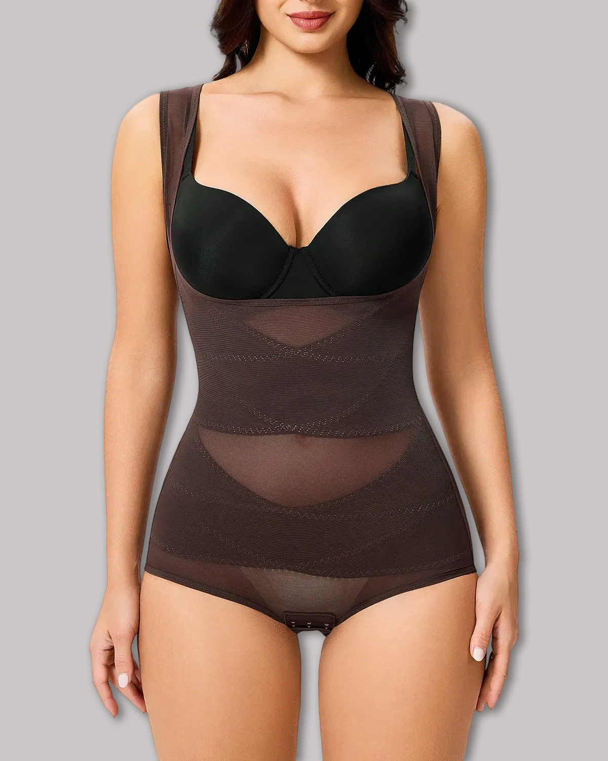Mesh Tummy Tuck Body Triangle Shapewear