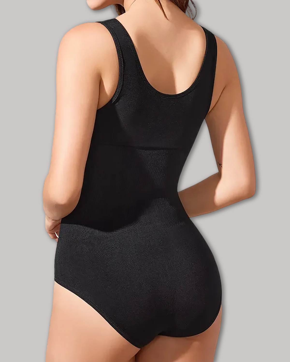 Women's Seamless Round Neck Tummy Tights