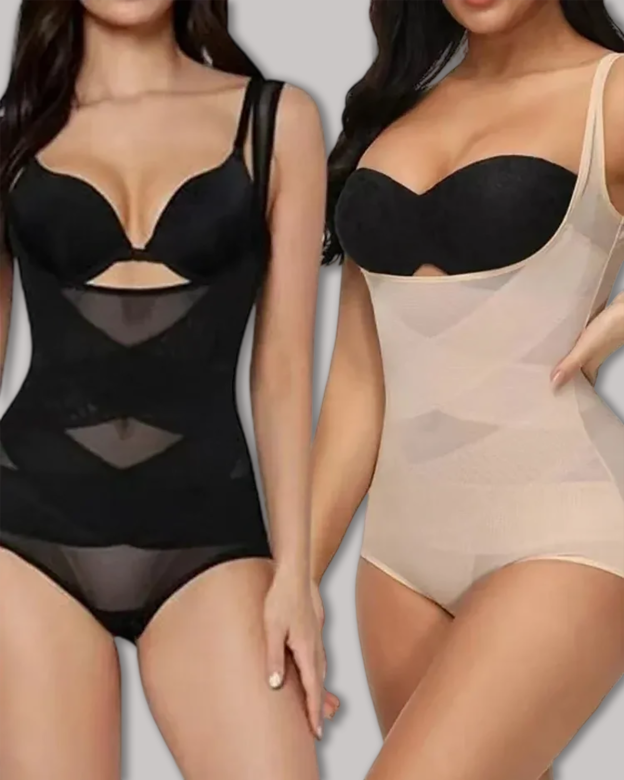 Mesh Tummy Tuck Body Triangle Shapewear