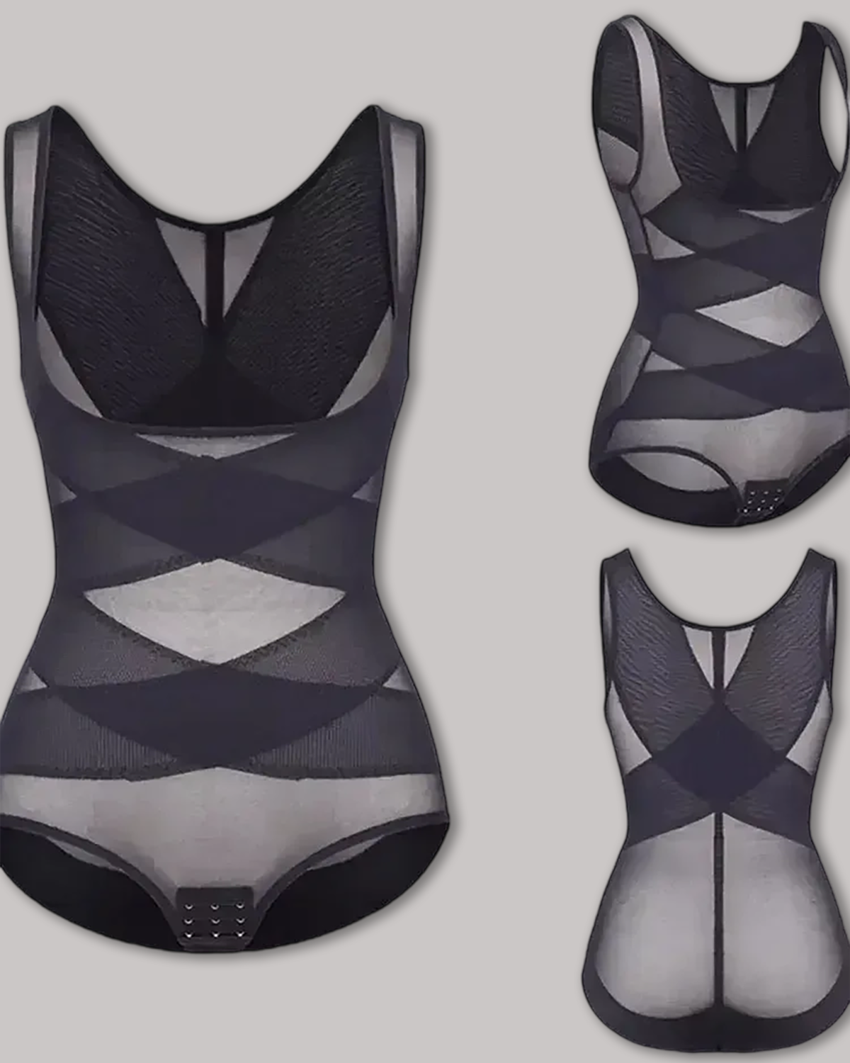 Mesh Tummy Tuck Body Triangle Shapewear