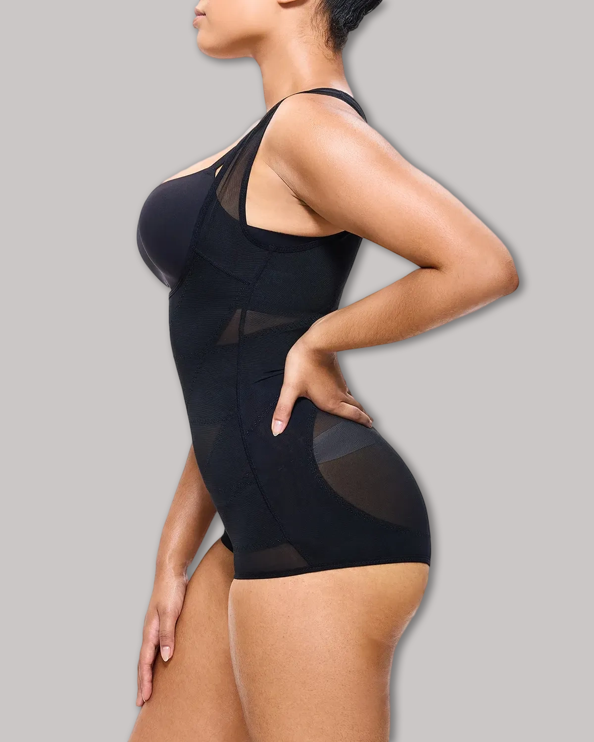 Mesh Tummy Tuck Body Triangle Shapewear