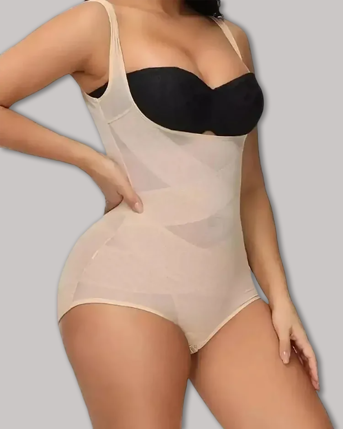Mesh Tummy Tuck Body Triangle Shapewear