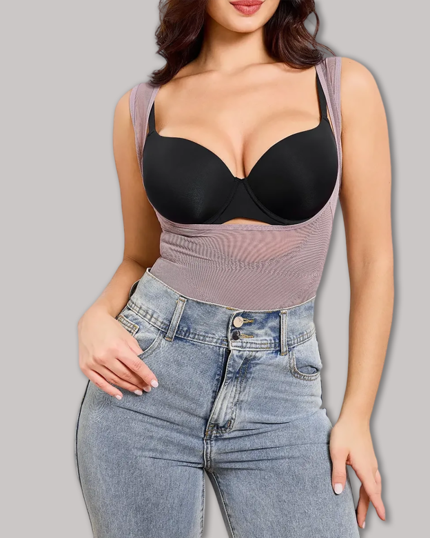 Mesh Tummy Tuck Body Triangle Shapewear
