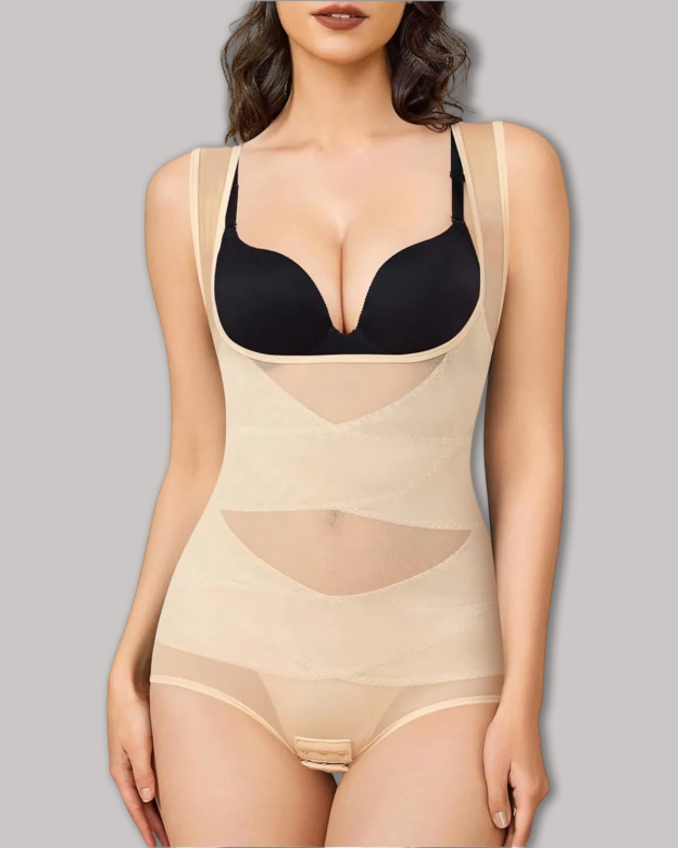 Mesh Tummy Tuck Body Triangle Shapewear