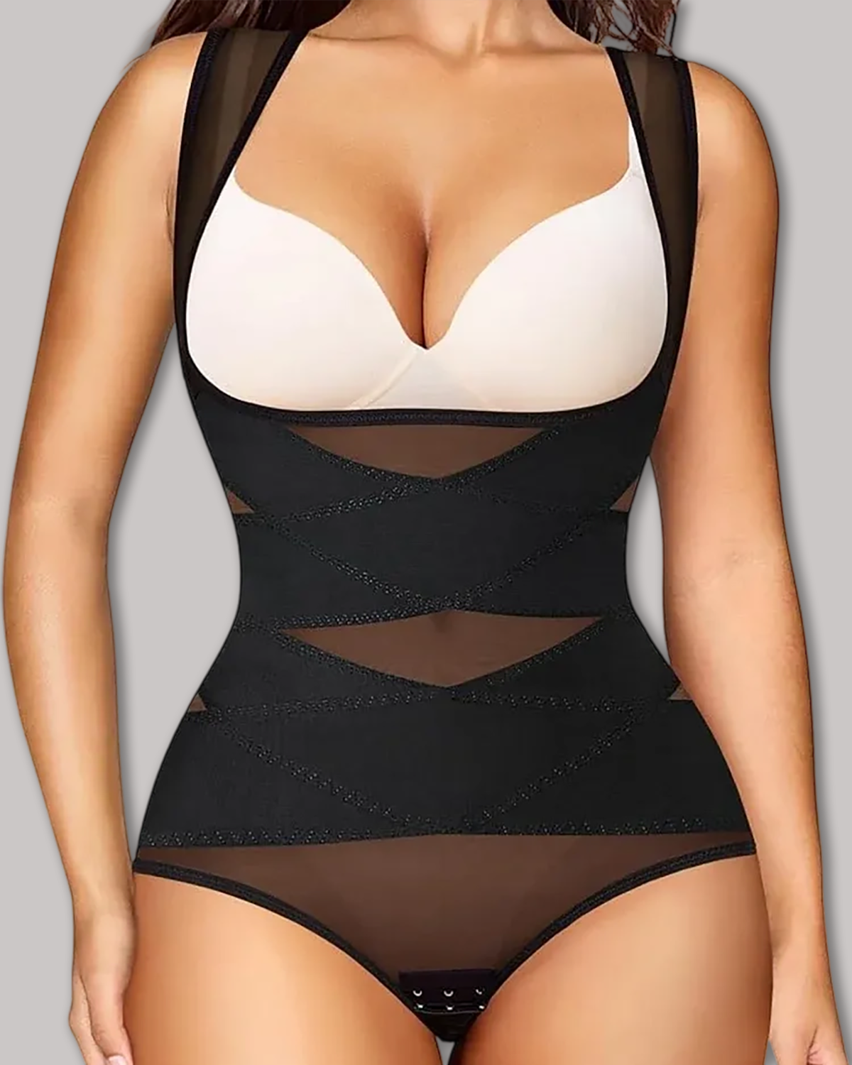 Mesh Tummy Tuck Body Triangle Shapewear