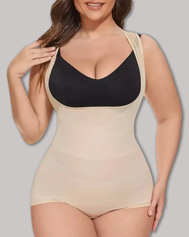 Mesh Tummy Tuck Body Triangle Shapewear