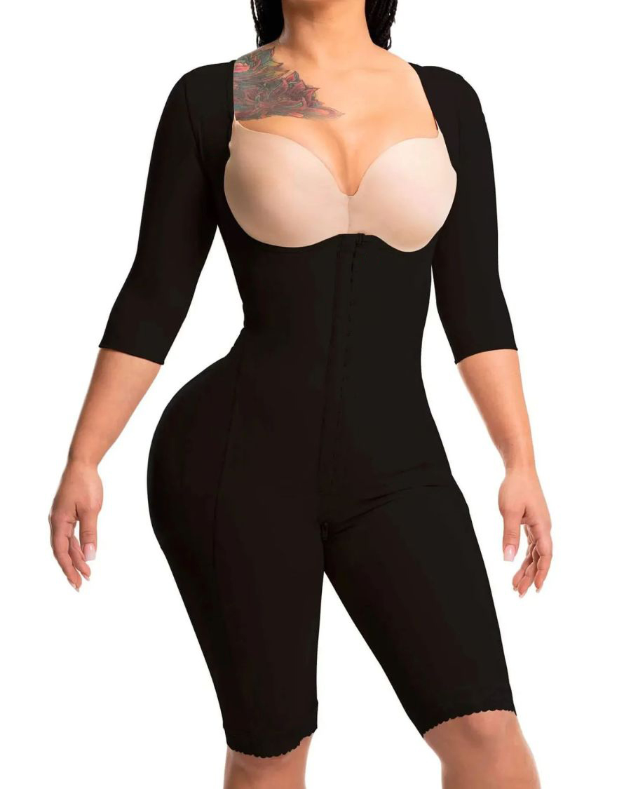 Women Full Body Shaper Liposuction Compression Garment-Curvy-Faja