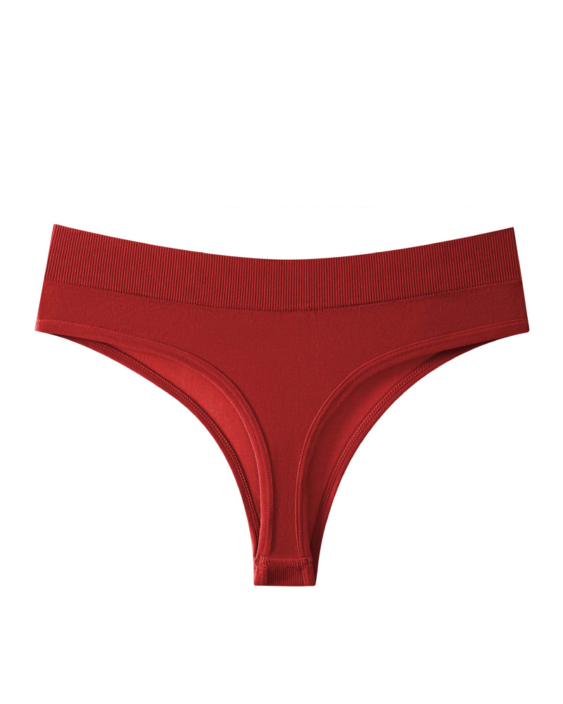 Sexy Invisible Sports Fitness Thong Briefs-Curvy-Faja