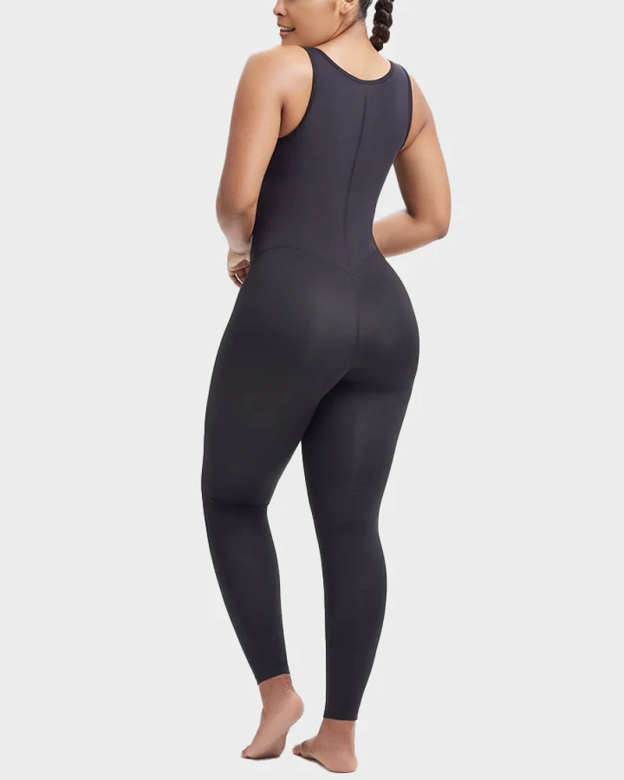 Shaping Sweat-Wicking Sauna-Style Sports Trousers Bodysuit (Pre-Sale)