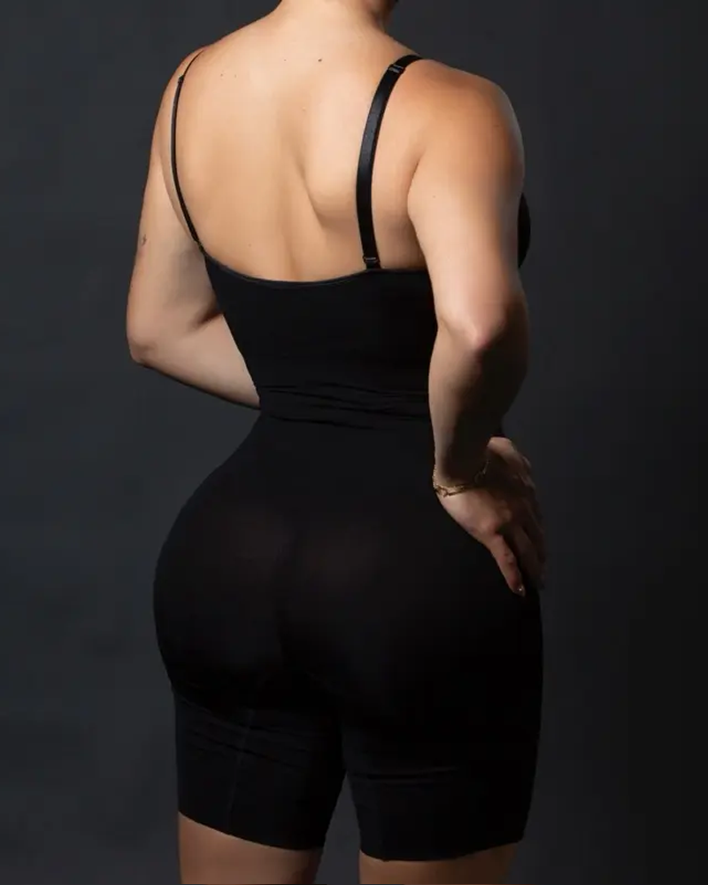 Comfortable Seamless Adjustable Strap One Piece Tummy Control Shapewear (Pre-Sale)
