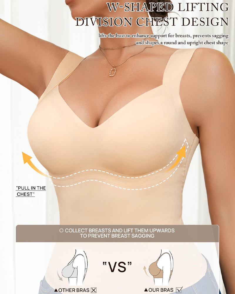 Seamless Comfortable Waist-Cinching Tummy-Control Shaping Top