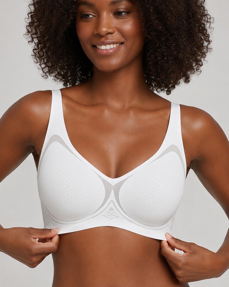 Summer Ultra Thin Breathable Wire-Free Jelly Bra