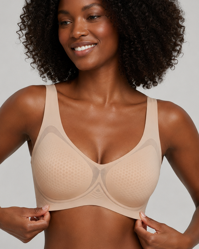 Summer Ultra Thin Breathable Wire-Free Jelly Bra