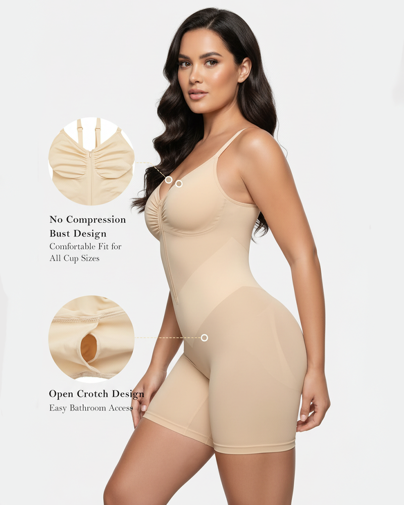 V-Shaped Seamless Faja Shapewear Tummy Control Bodysuit for Women（Pre-Sale）