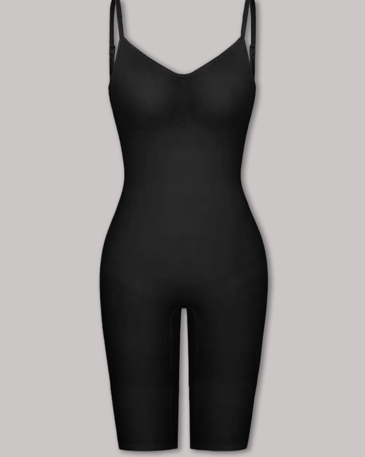 Seamless Backless Mid-Length Full Body Shaper