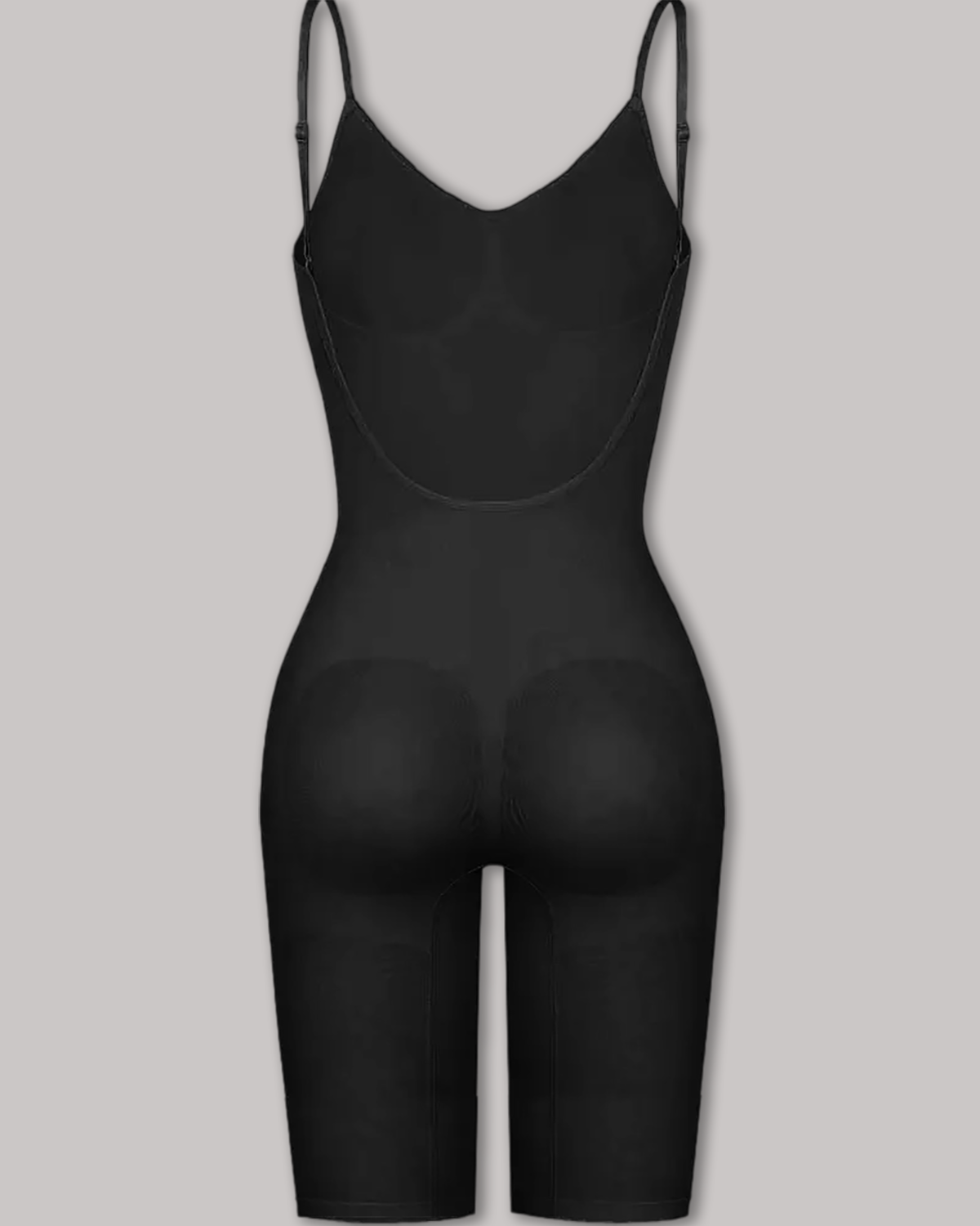 Seamless Backless Mid-Length Full Body Shaper
