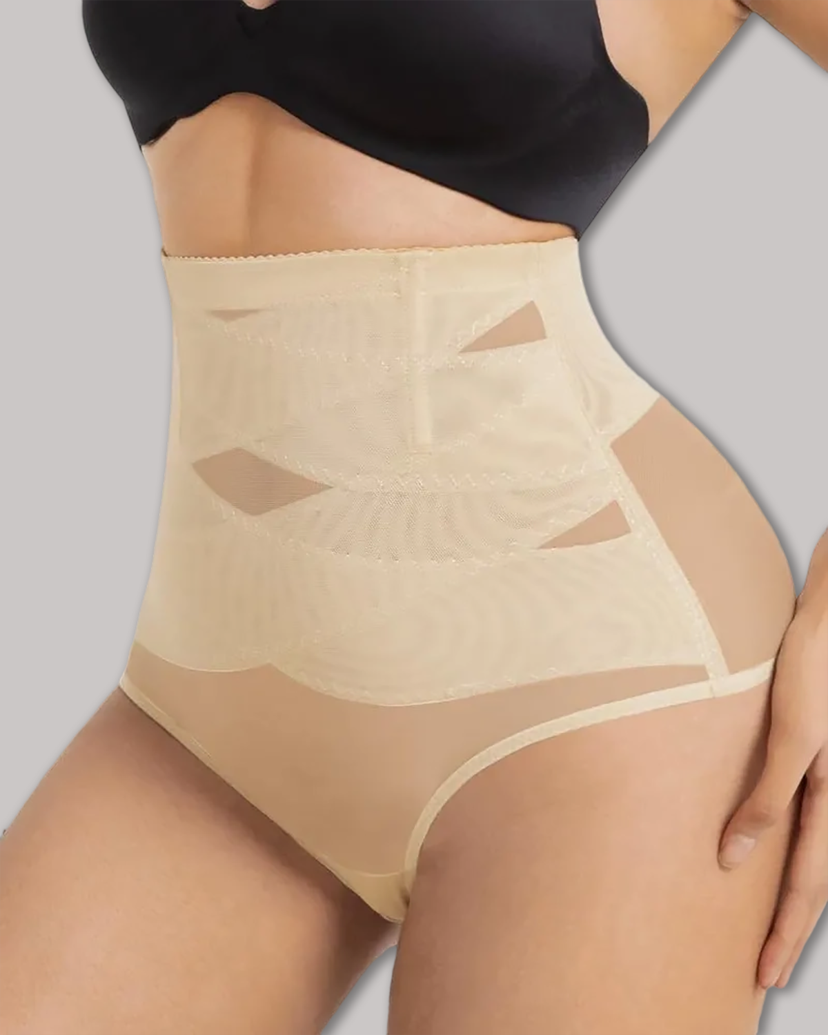 Cross High Waist Shaping Briefs