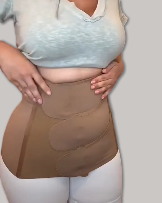 Waist Trainer Wrap for Women Tummy Control Waist Shaper with Loop