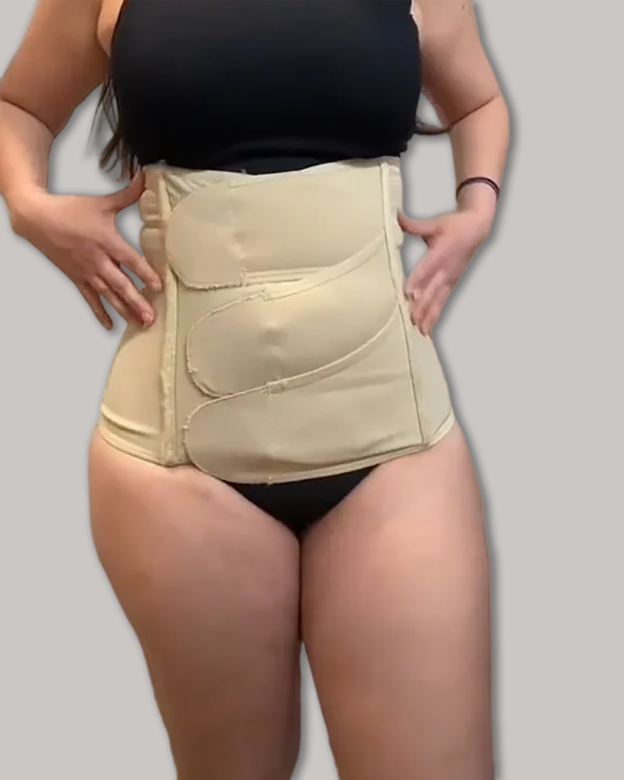 Waist Trainer Wrap for Women Tummy Control Waist Shaper with Loop