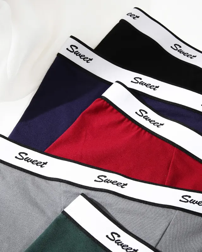 Cotton Low Waist Stretch Sport Full Coverage Boyshorts Underwear