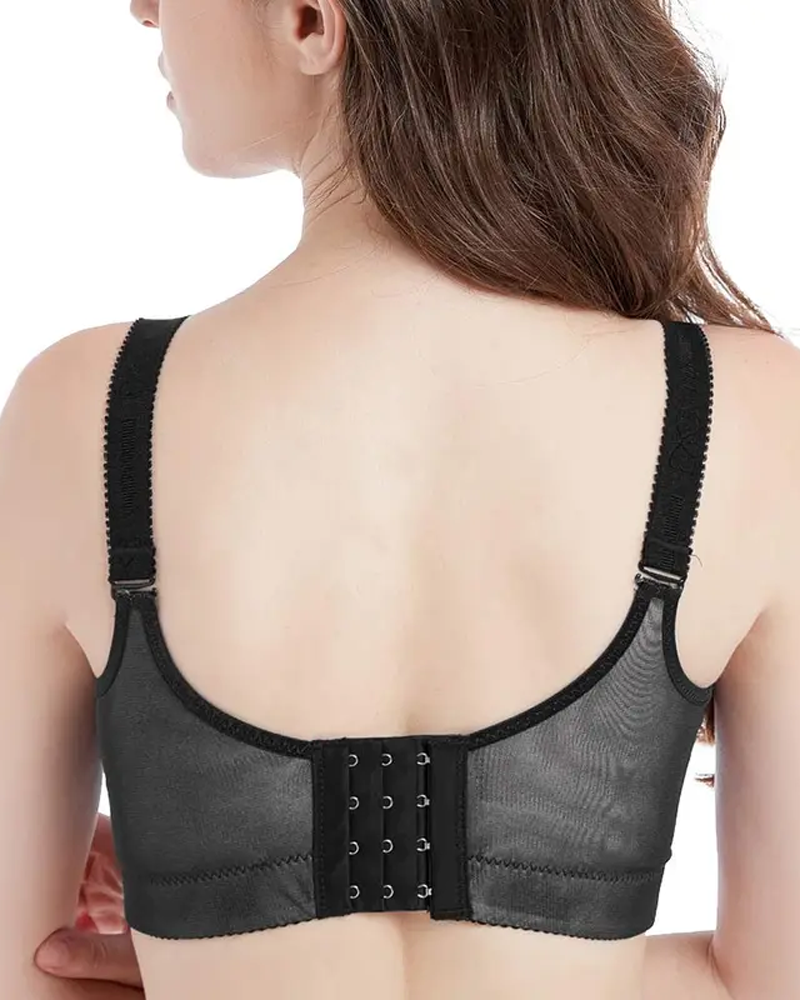 Underwire Floral Comfort Lace Push Up Bra