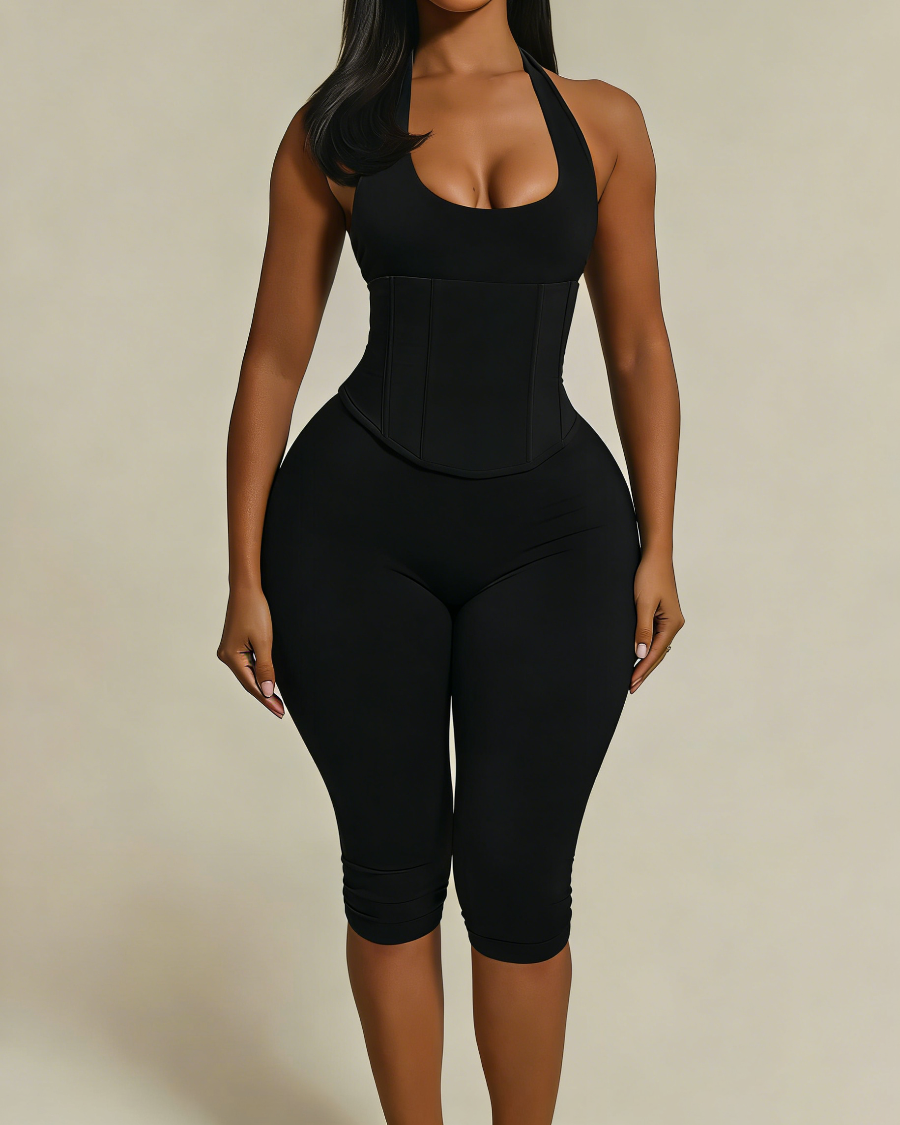 Hourglass Figure The Corset Shaping Jumpsuit（Pre-Sale）