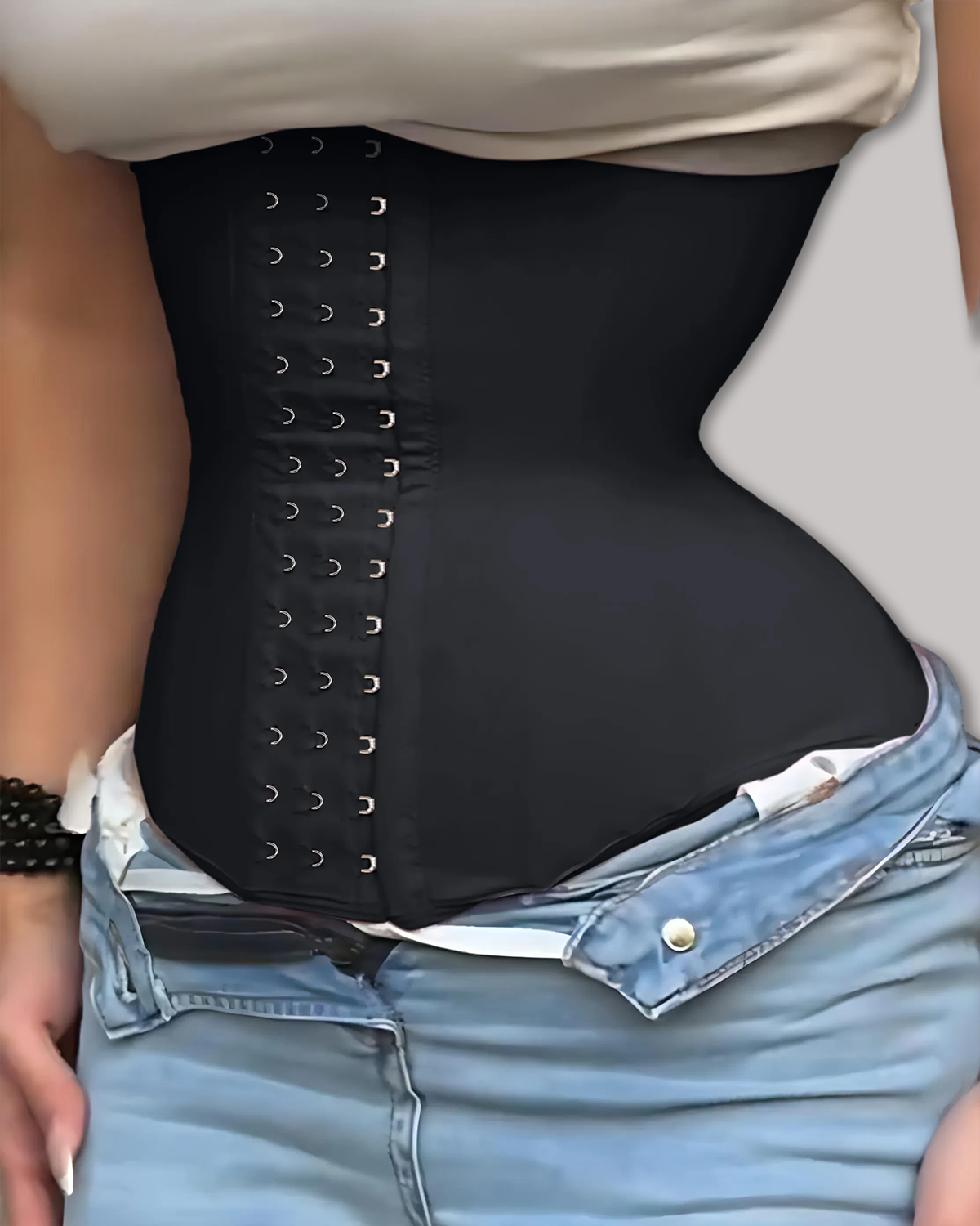 Women's Steel Bone Abdominal Compression Waist Trainer