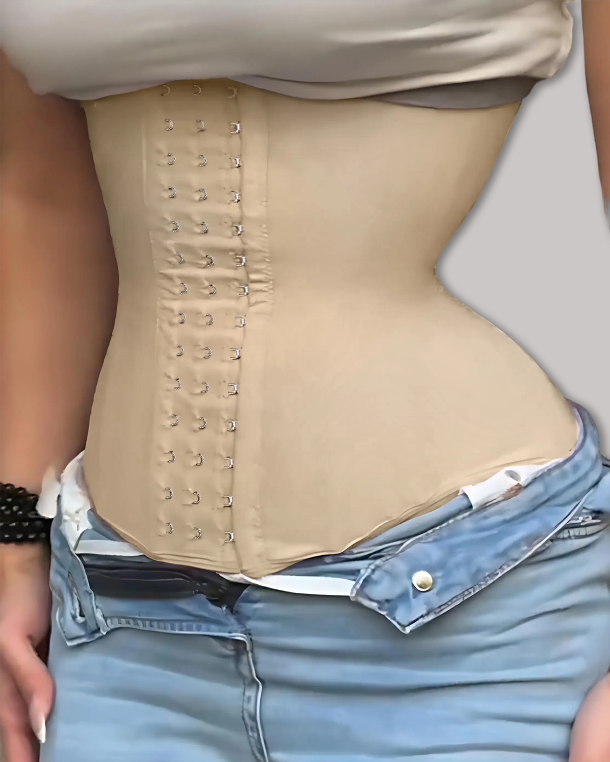 Women's Steel Bone Abdominal Compression Waist Trainer