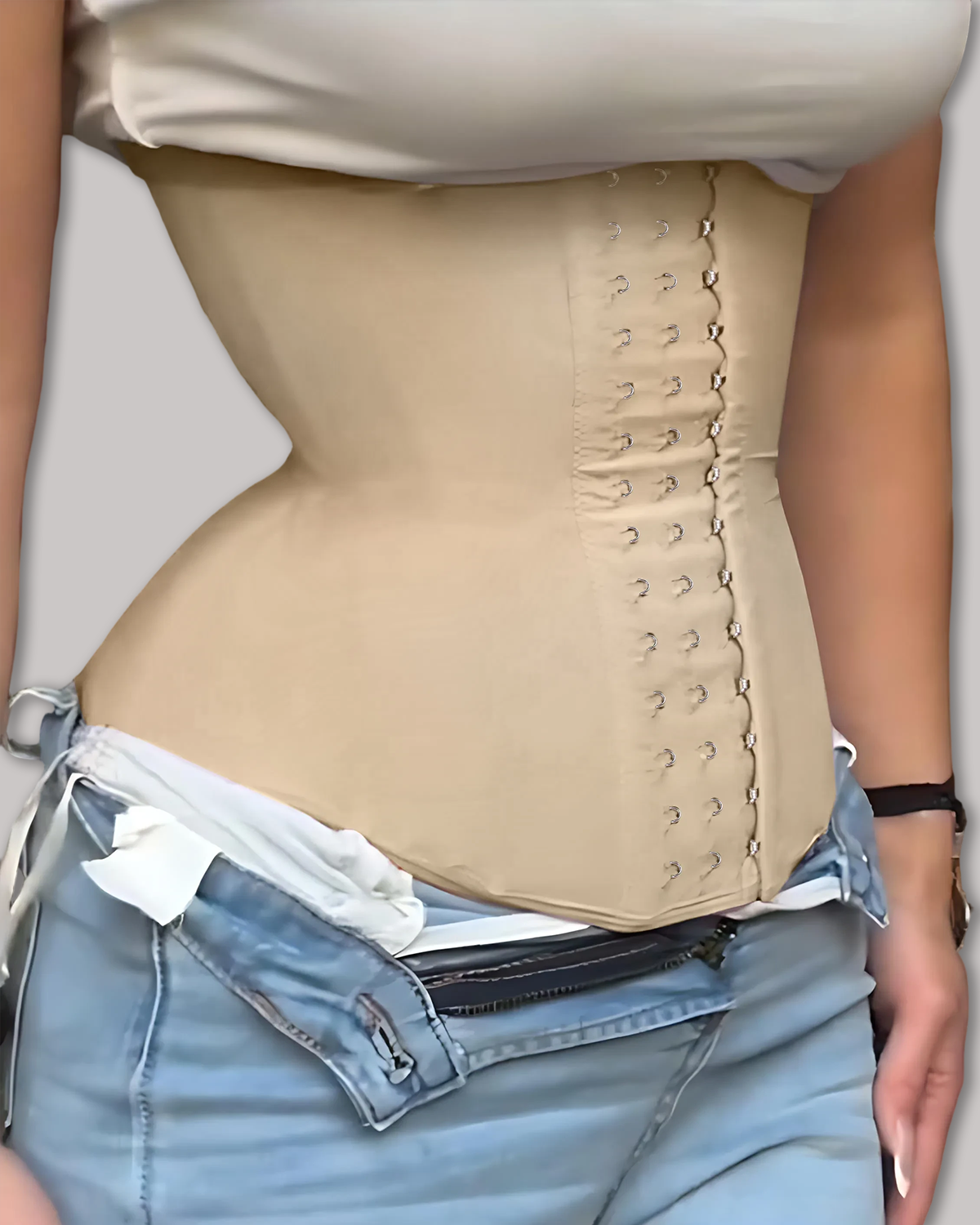 Women's Steel Bone Abdominal Compression Waist Trainer