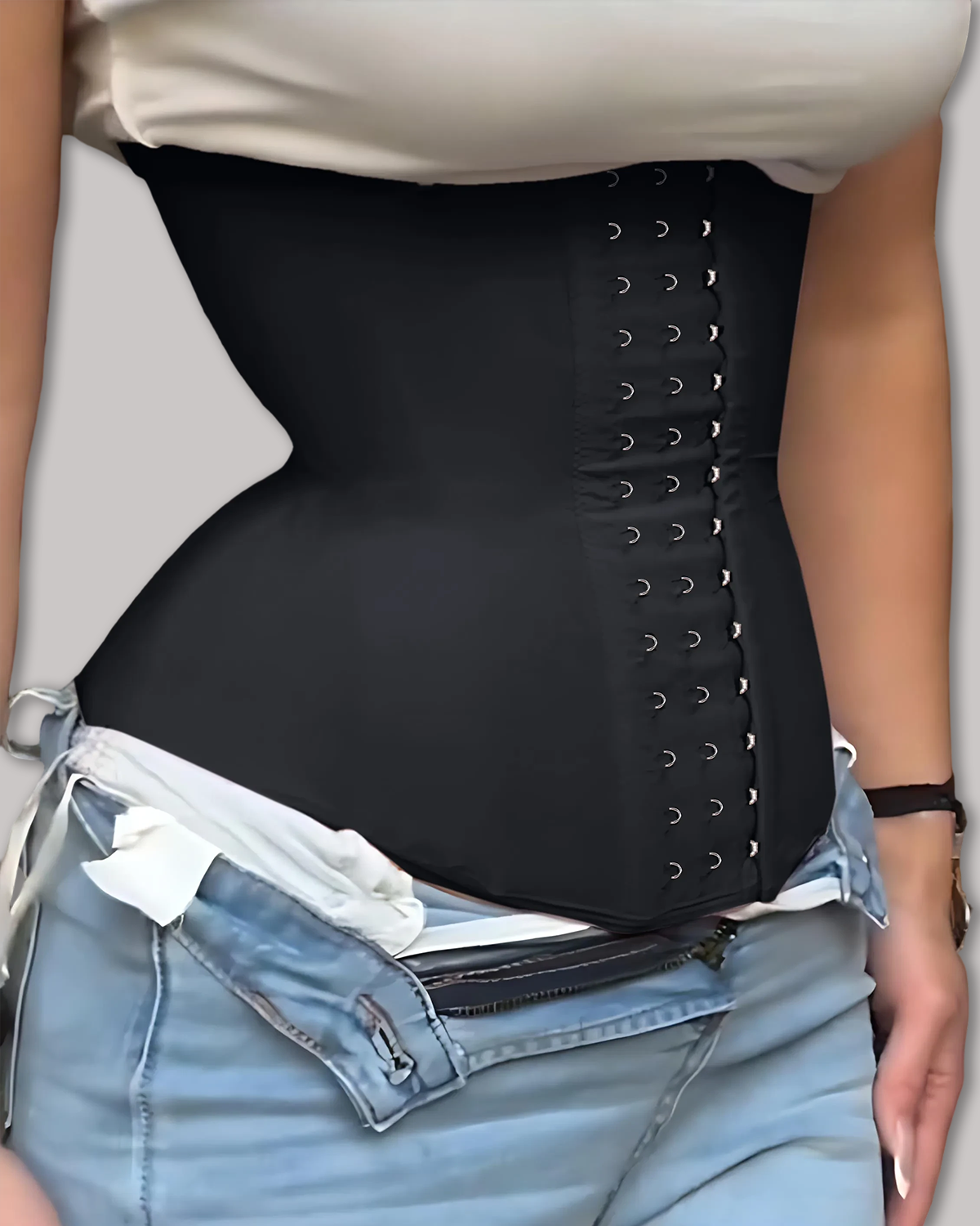 Women's Steel Bone Abdominal Compression Waist Trainer