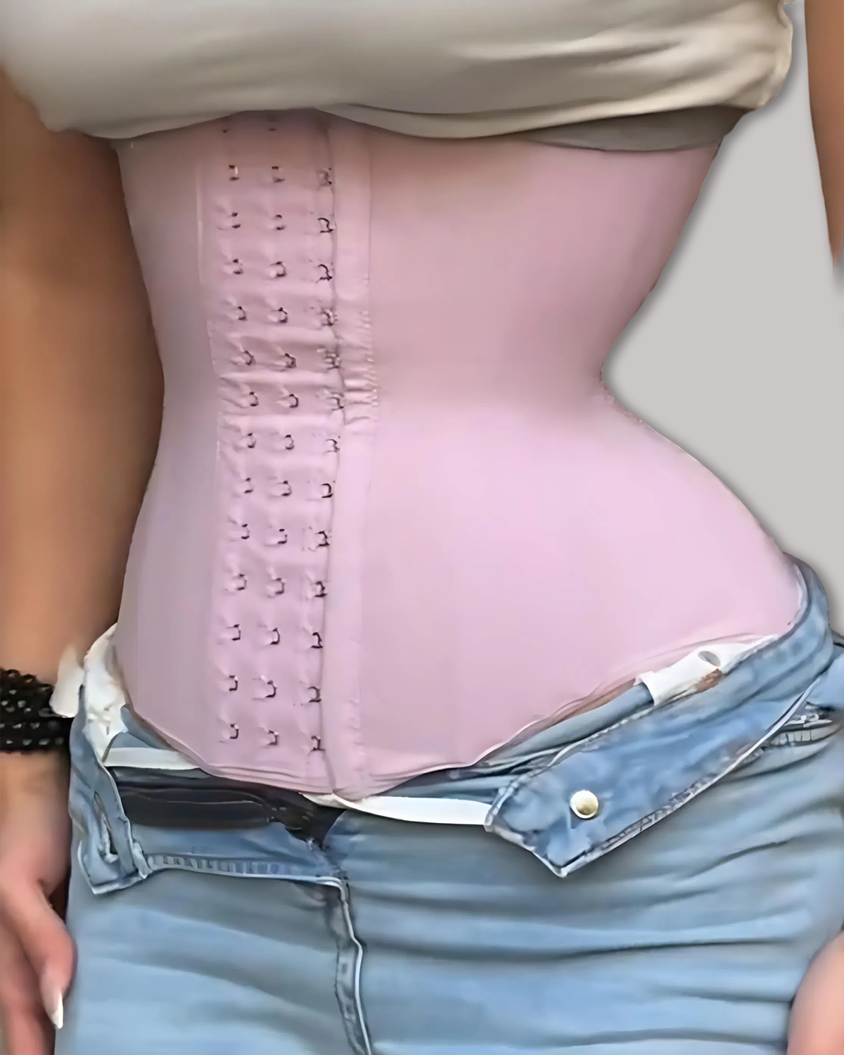 Women's Steel Bone Abdominal Compression Waist Trainer