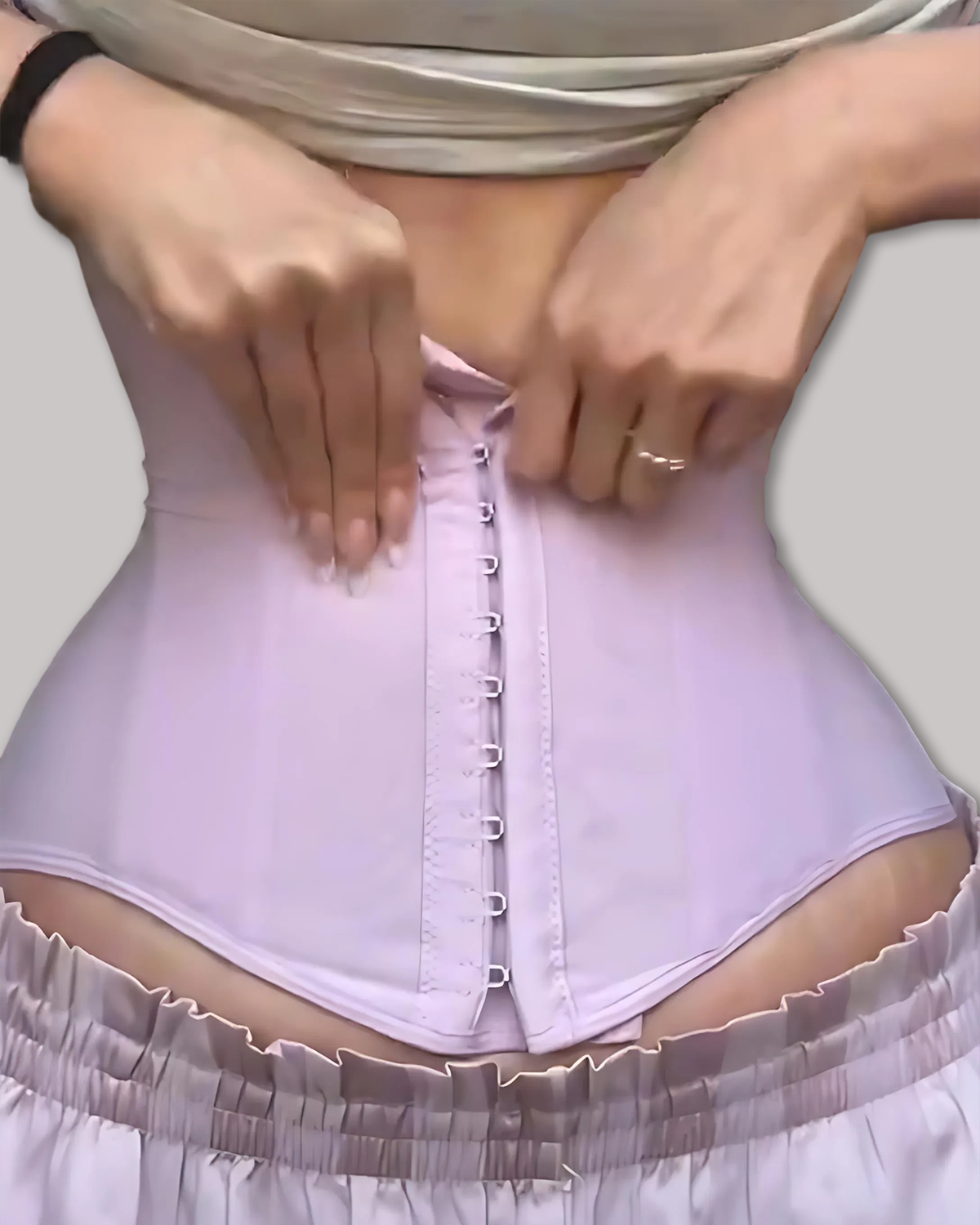 Women's Steel Bone Abdominal Compression Waist Trainer