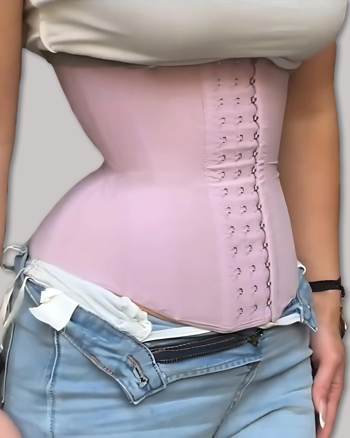 Women's Steel Bone Abdominal Compression Waist Trainer