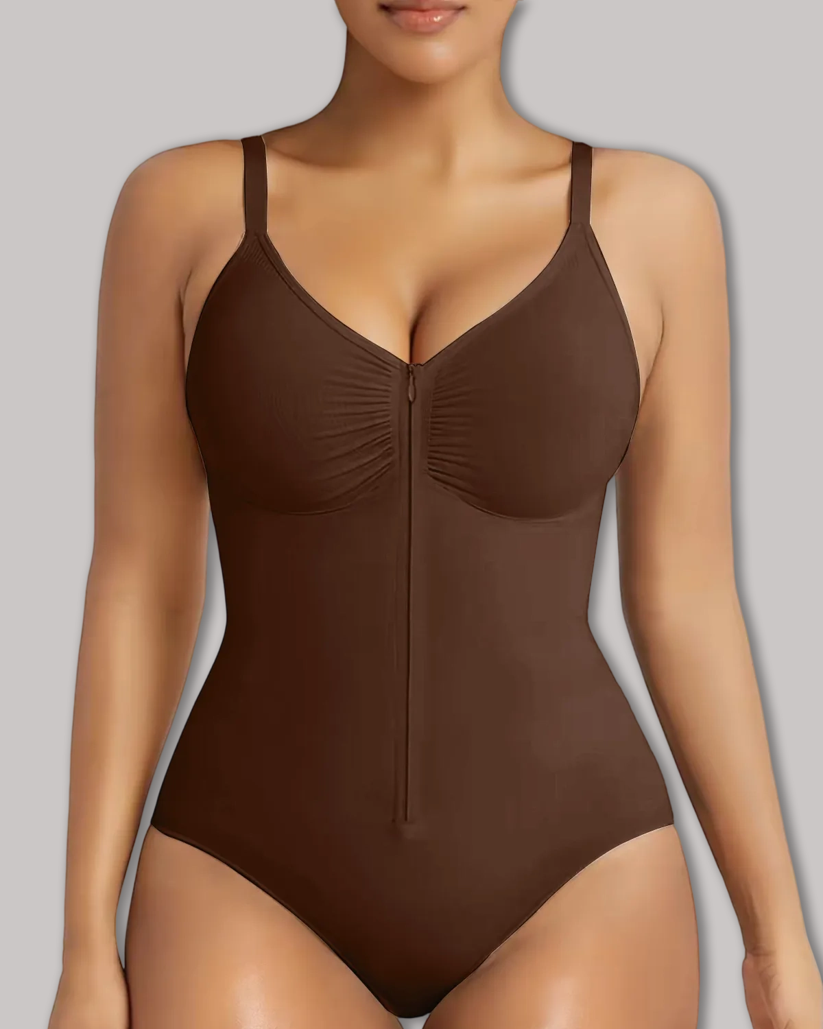 Women's Comfortable Zipper Tight Tummy Control Triangle Body Shaper（Pre-Sale）