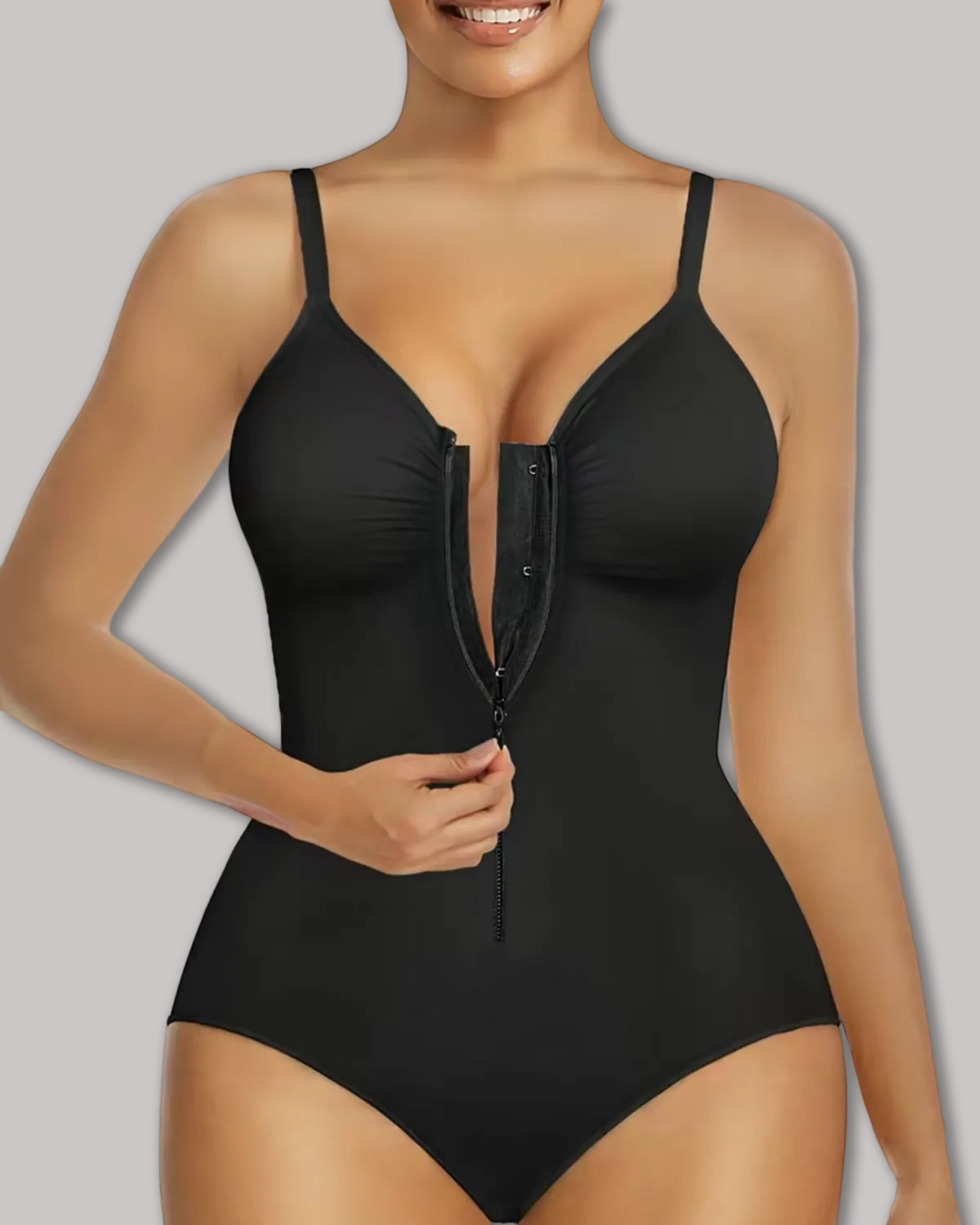 Women's Comfortable Zipper Tight Tummy Control Triangle Body Shaper（Pre-Sale）