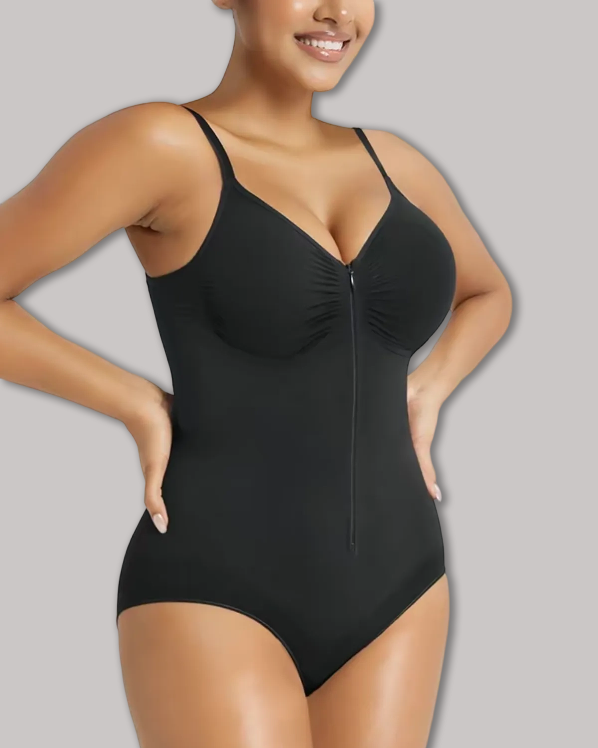 Women's Comfortable Zipper Tight Tummy Control Triangle Body Shaper（Pre-Sale）