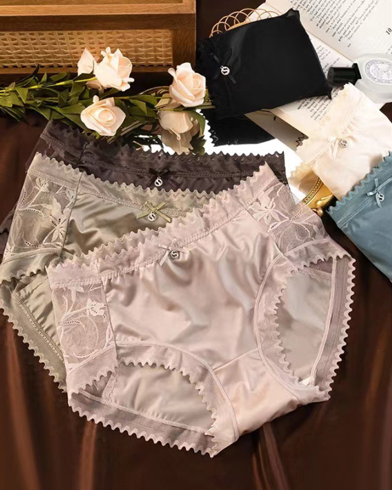 Satin Luxury Sexy Lace Panties