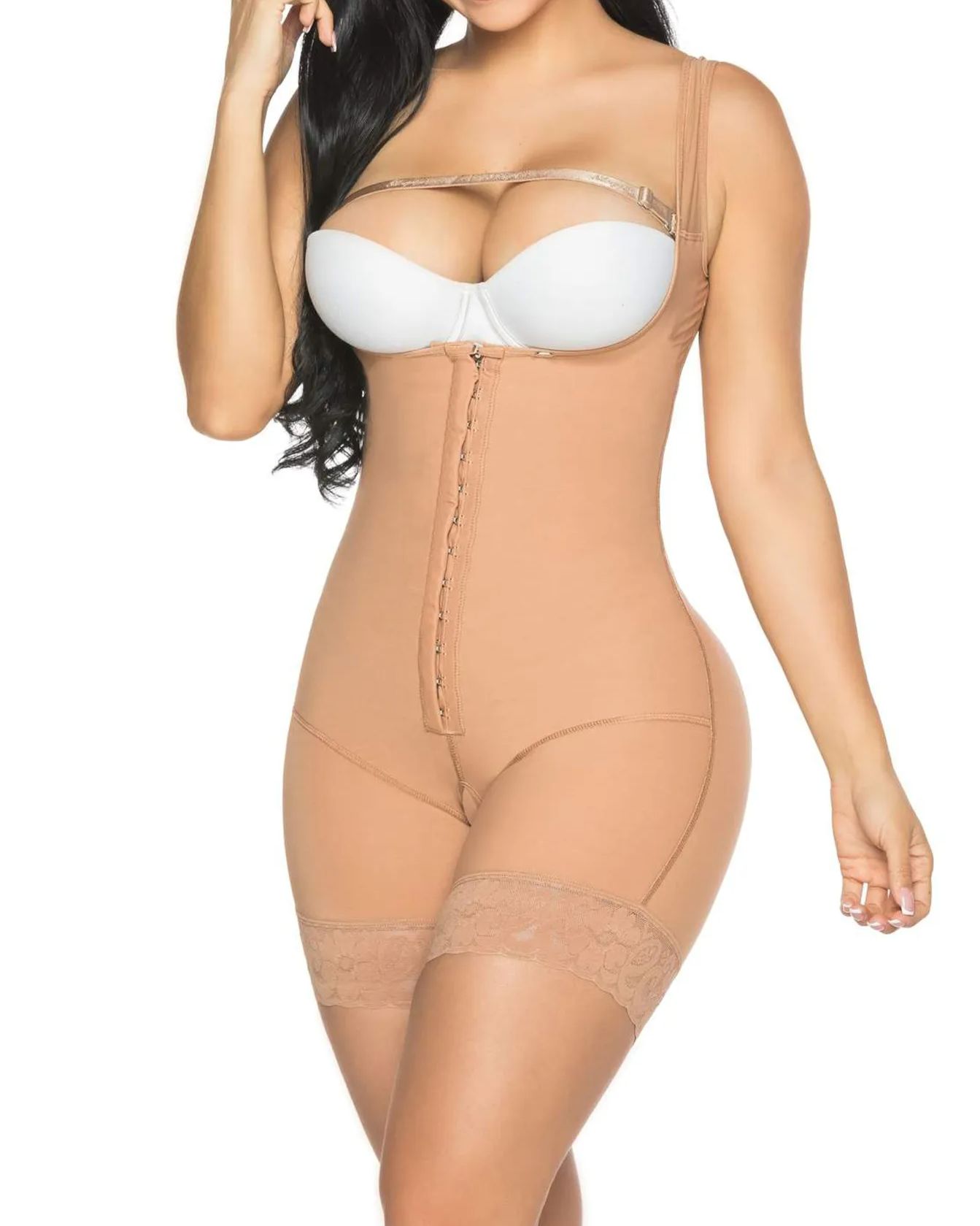Ladies Open Chest Sleeveless Bodysuit