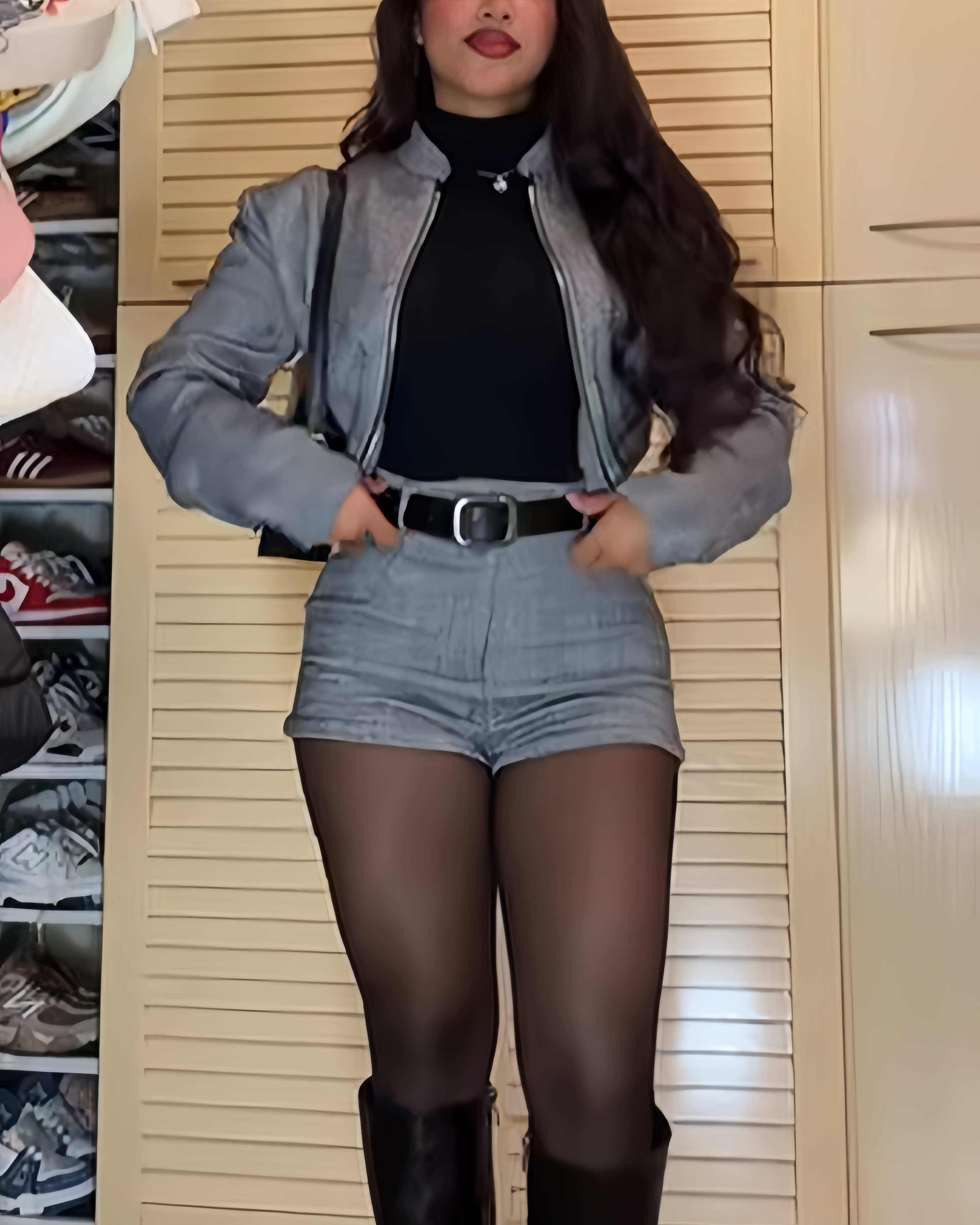 Urban Grey Suit Shorts Set (Pre-Sale)